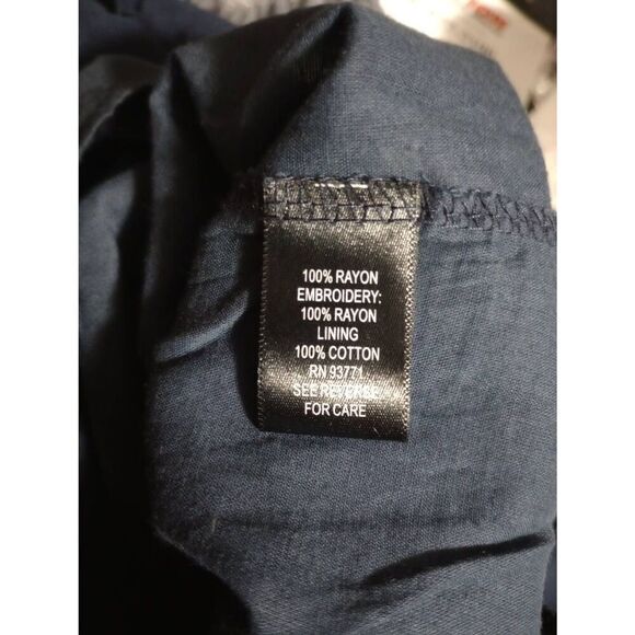 Ladies Large Boho Embroidered Off Shoulder Peasant Tunic Top Blouse - Picture 6 of 7